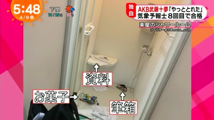 武藤十夢 気象予報士